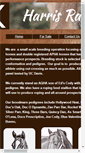 Mobile Screenshot of harrisranches.com